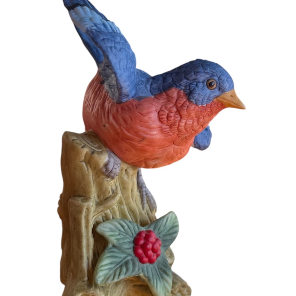 EUC~Rare Vintage Lefton China Nest Egg Collection Blue Bird Figurine
Collectible - Picture 3 of 7